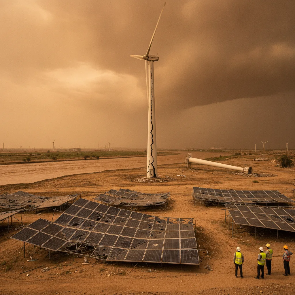 Climate risks threaten 90% of India's renewable energy projects by 2030