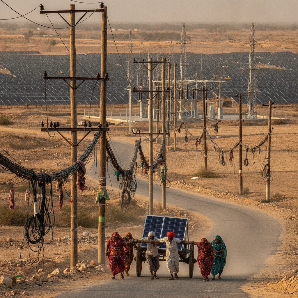 Why India's clean energy problem is moving power, not making it
