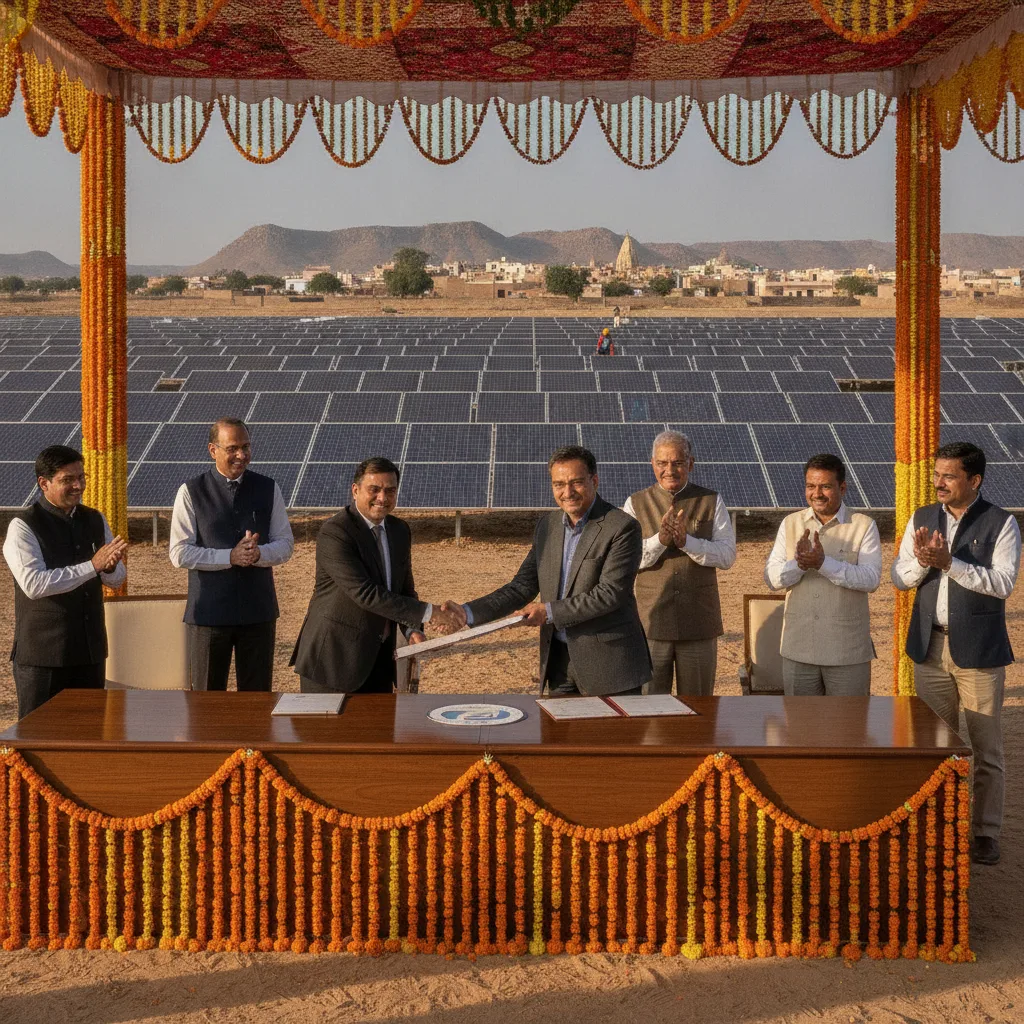NTPC Renewable Energy Signs 1,200 MW Solar PPA with PTC India