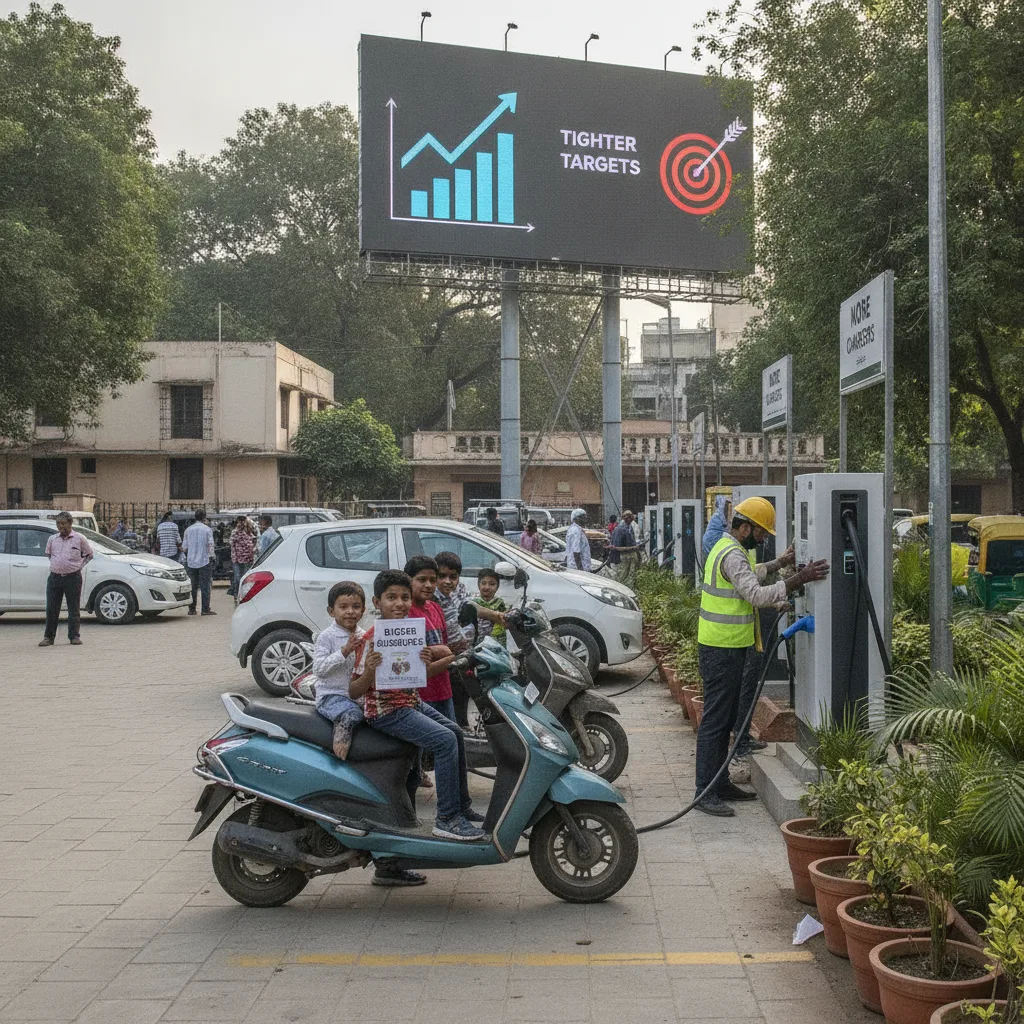 Delhi’s new EV policy: Bigger subsidies, more chargers, tighter targets