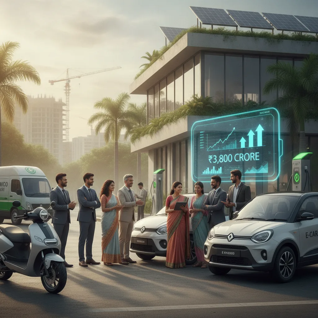 India’s EV firms raise nearly ₹3,800 crore as investor interest accelerates