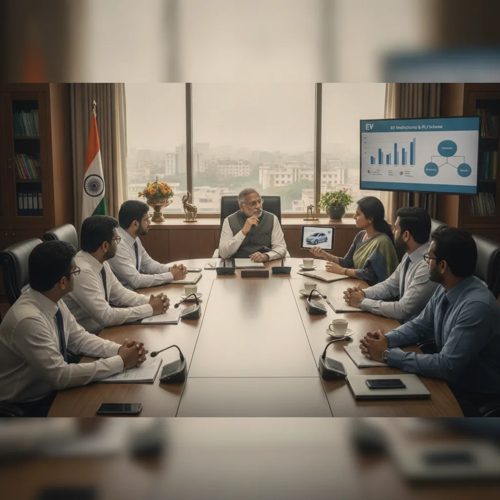 EV makers push for PLI inclusion in meeting with Heavy Industries minister