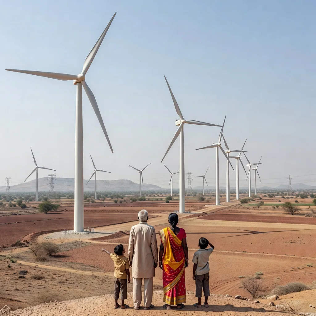 India’s Wind Power Surges to 57,443 MW, Hits 106 Billion Units in FY26