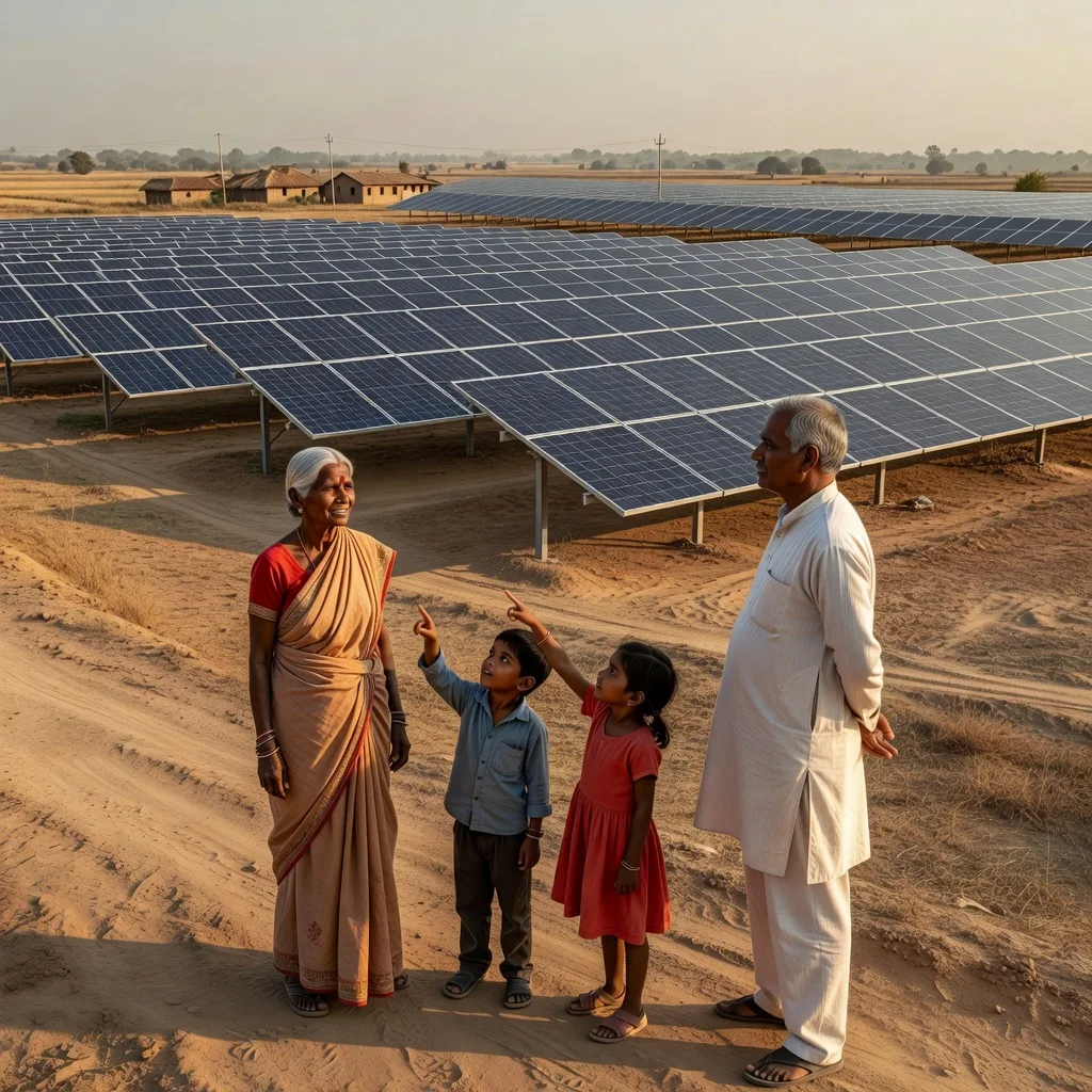 Solar Takes 56.4% Share of India's Capacity in Q2 2026