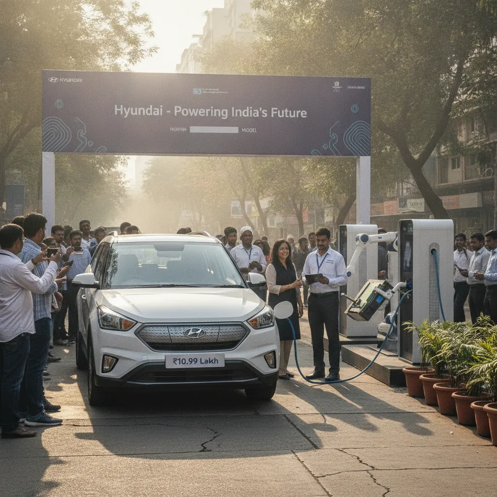 Hyundai Launches Battery-as-a-Service for Creta EV, Price Starts at ₹10.99 Lakh