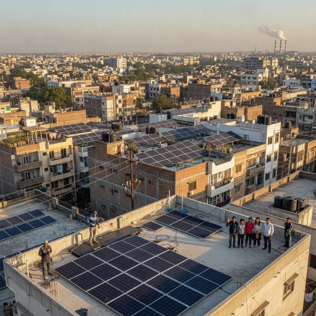 India's Rooftop Solar Surge: PM Surya Ghar Yojana Adds 1.2 GW in Q1 2025