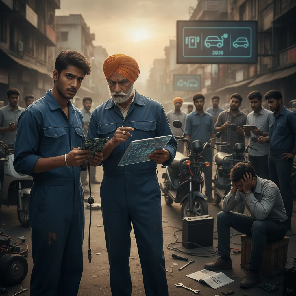 India's EV boom exposes widening skills gap; 2 lakh jobs at risk by 2030