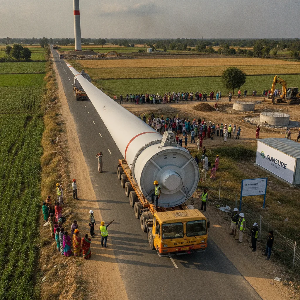 Suzlon's S175 5.0 MW turbine lands first big order: 105 MW from Sunsure Energy