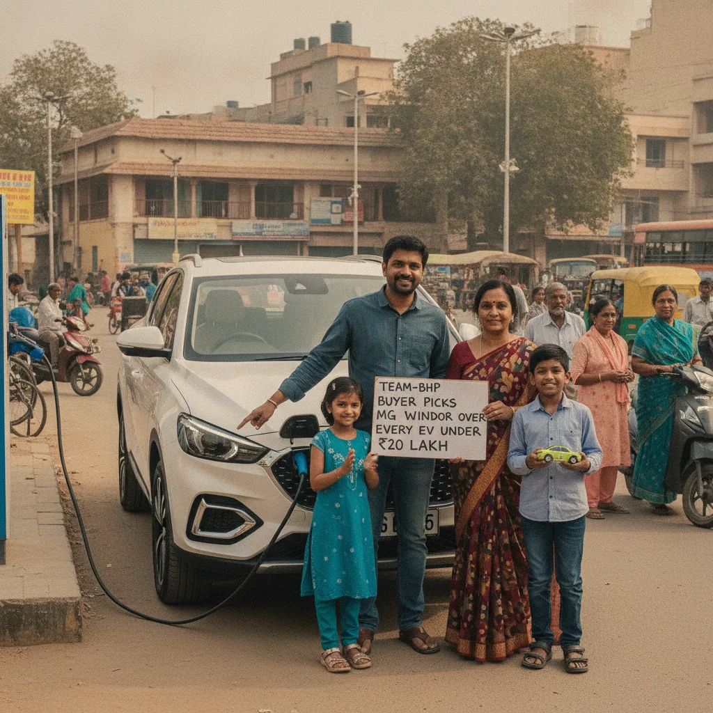 Team-BHP Buyer Picks MG Windsor Over Every EV Under ₹20 Lakh