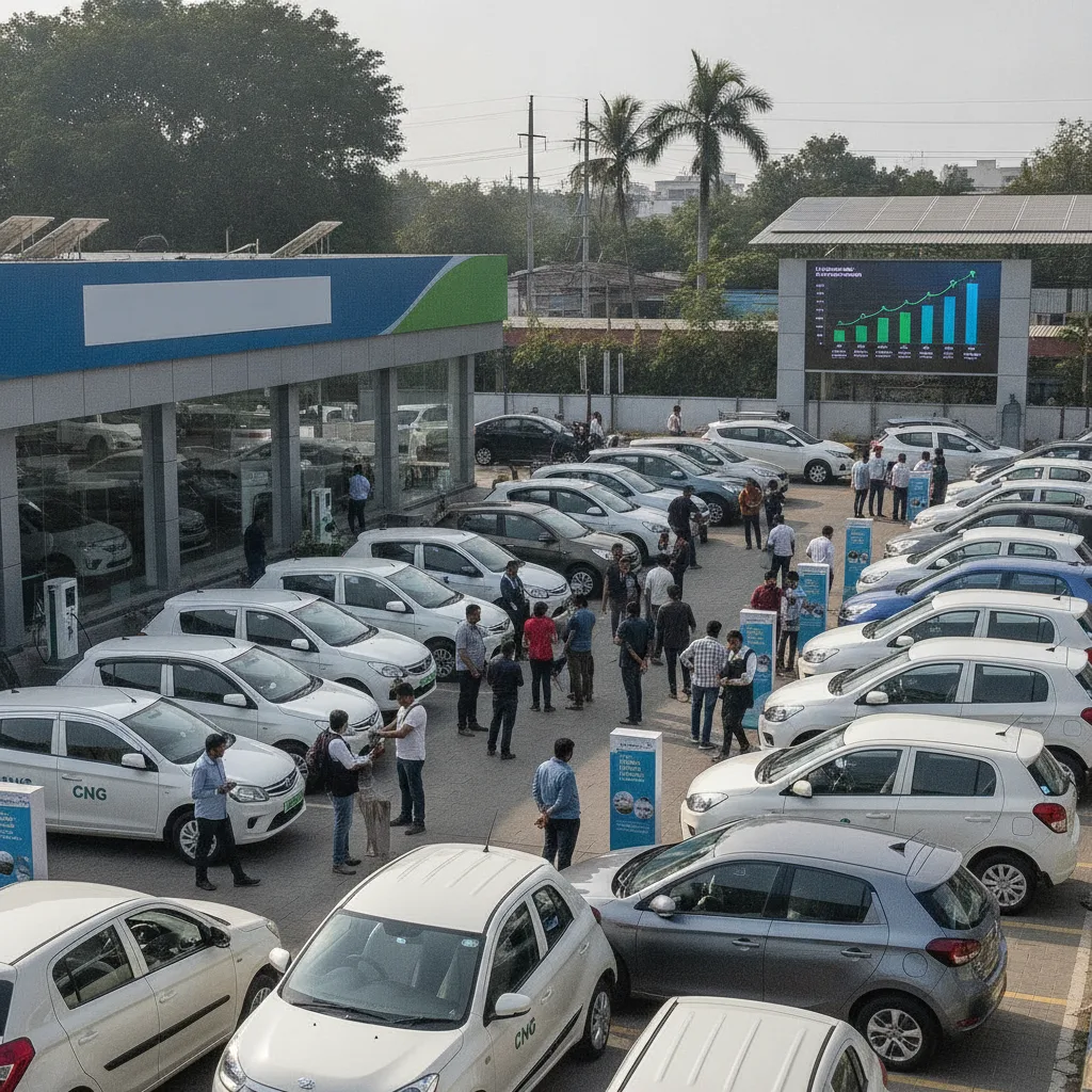 CNG and EV cars hit record 40% of new sales in June