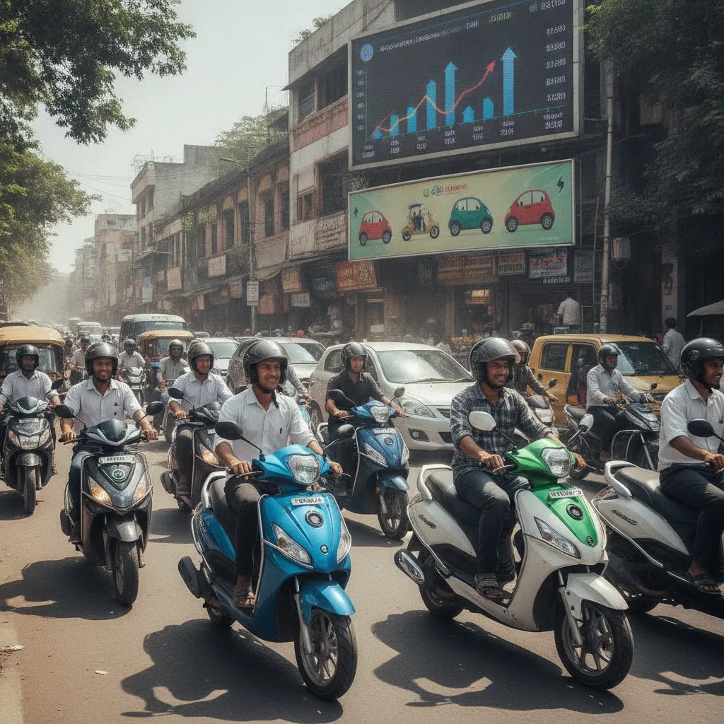 Record June auto sales as electric two-wheelers cross 10% share