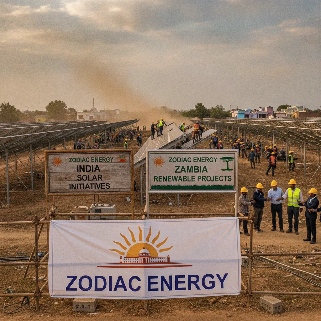 Zodiac Energy Sets Up Two New Subsidiaries to Push Solar Work in India and Zambia